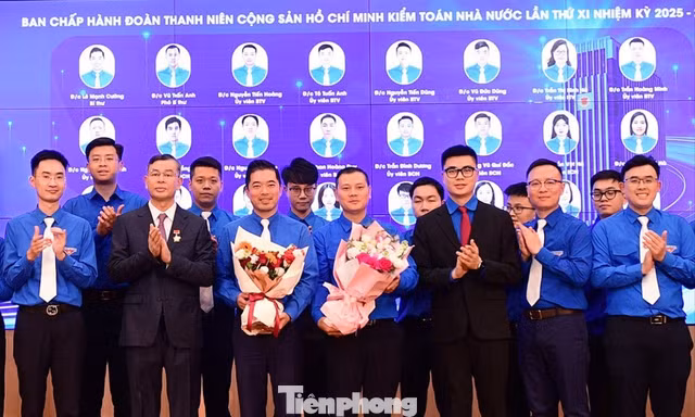 Anh Lê Mạnh Cường tái cử làm Bí thư Đoàn Thanh niên Kiểm toán Nhà nước nhiệm kỳ 2025 - 2030