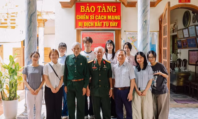 Hành trình tri ân cựu chiến binh của người trẻ