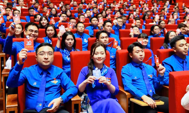 Đại hội Đoàn toàn quốc lần thứ XIII tiến hành bầu Ban Chấp hành T.Ư Đoàn