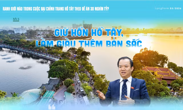 ‘Đại chỉnh trang’: Giữ hồn Hồ Tây, làm giàu thêm bản sắc