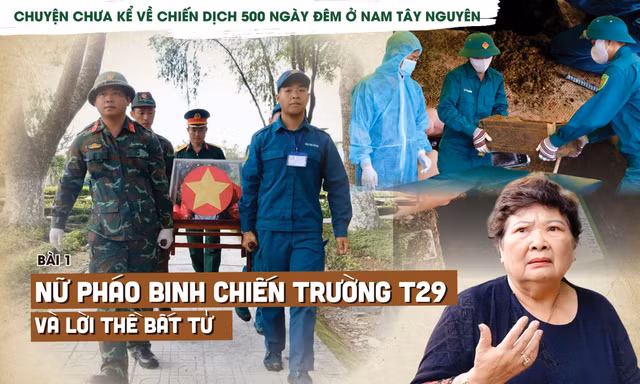 Nữ pháo binh chiến trường T29 và lời thề bất tử