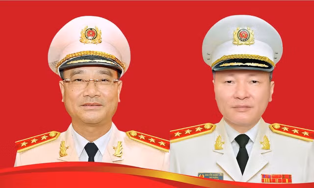Chân dung hai Thứ trưởng Bộ Công an vừa được thăng hàm Thượng tướng 