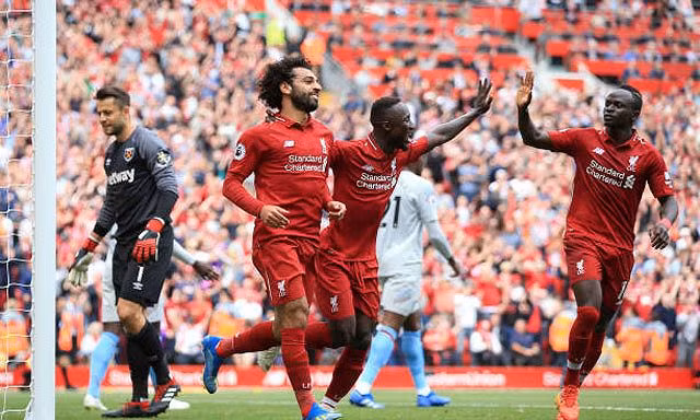Liverpool đã thi đấu hết sức thăng hoa khi hạ gục West Ham với tỷ số 4-0.