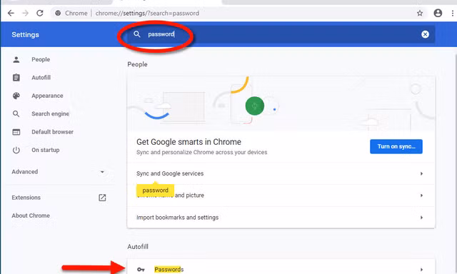 Làm thế nào để xóa các mật khẩu đã lưu trên Google Chrome?
