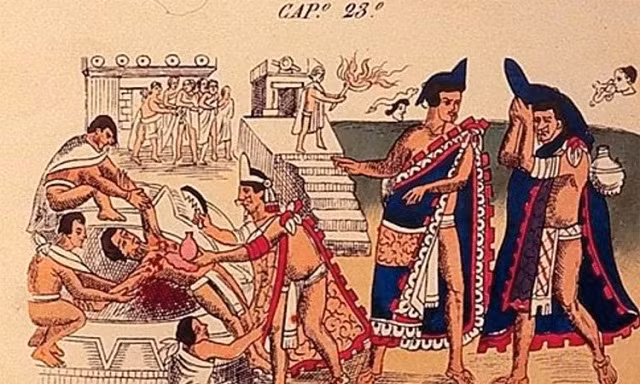 Quá trình sát tế người kinh hoàng của thổ dân Aztec
