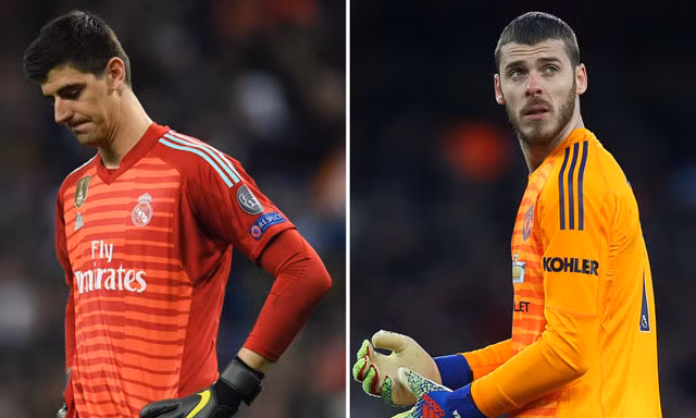 Thibaut Courtois có khả năng bị Real biến thành "vật tế thần" để chiêu mộ De Gea,