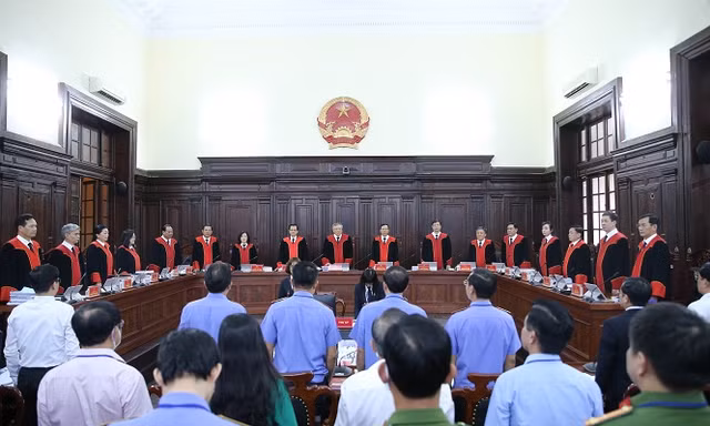 Toàn cảnh phiên giám đốc thẩm vụ Hồ Duy Hải.
