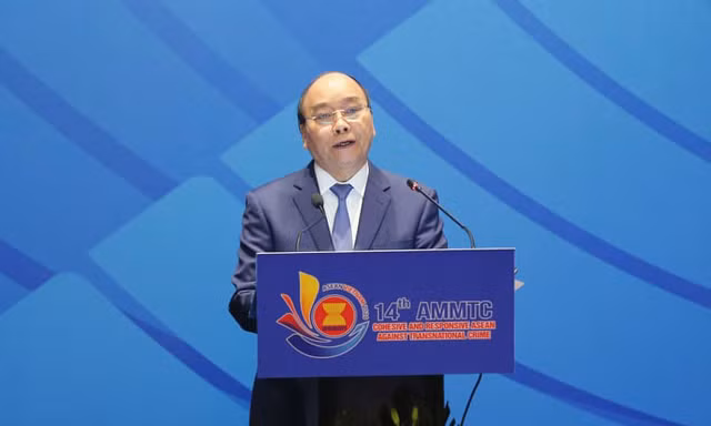 Thủ tướng phát biểu tại Hội nghị AMMTC 14.