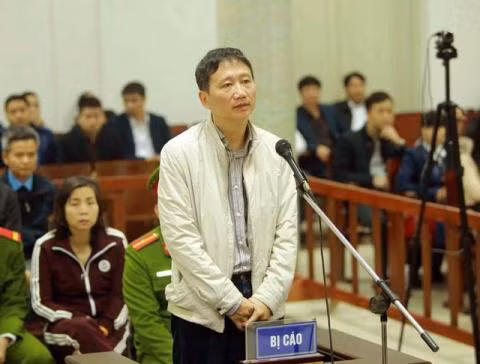 Bị cáo Trịnh Xuân Thanh.
