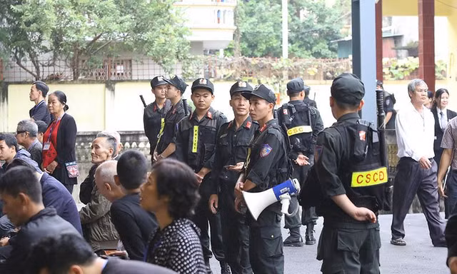 Hàng trăm cán bộ, chiến sĩ công an bảo đảm an ninh phiên xử 'thế kỷ'
