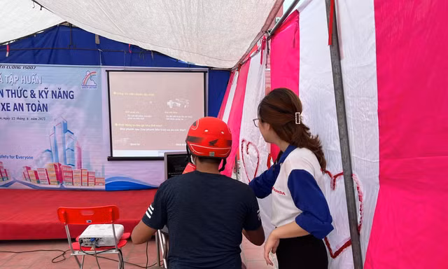 Head Tiến Cường tổ chức chương trình tập huấn kiến thức và kỹ năng Lái xe an toàn