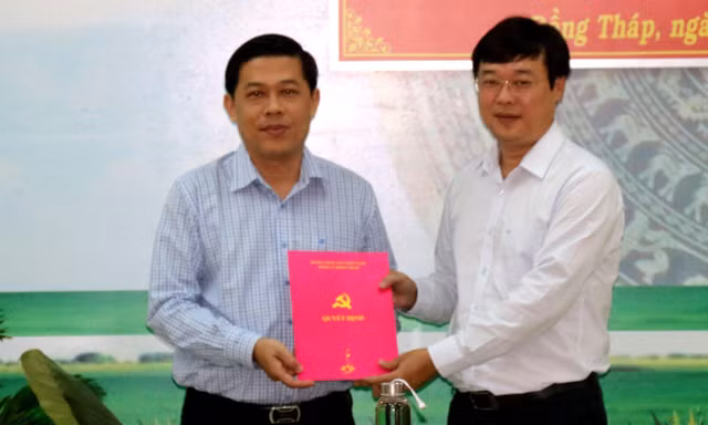 Ông Nguyễn Ngọc Minh làm Bí thư Huyện Tân Hồng