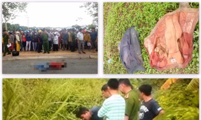 Hiện trường vụ lái xe ôm Lê Hoàng Thanh và Trần Văn Lâm bị giết hại