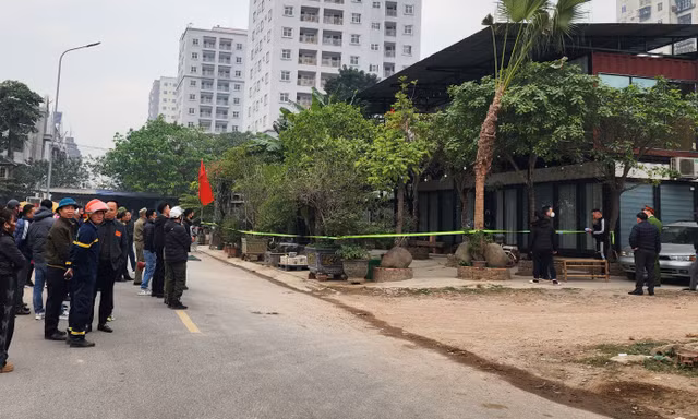 Di dời tài sản tại dự án đất bị lấn chiếm rộng hơn 4.000m2 ở Hoàng Mai