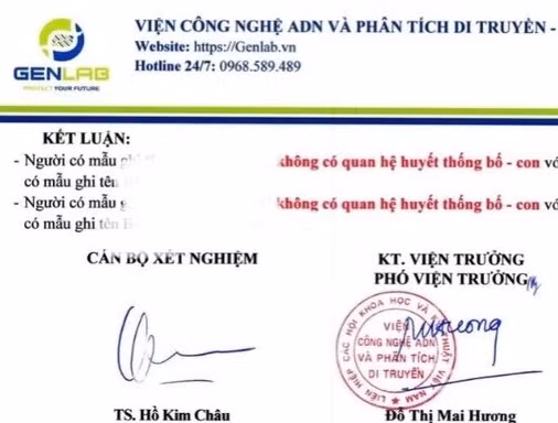 Lấy vợ hơn 10 năm, người chồng ở Phú Yên phát hiện 2 con không cùng huyết thống
