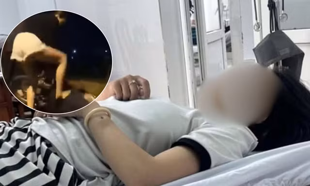 Cô gái bị đánh hội đồng, phát trực tiếp lên mạng xã hội: Phát hiện súng tại hiện trường