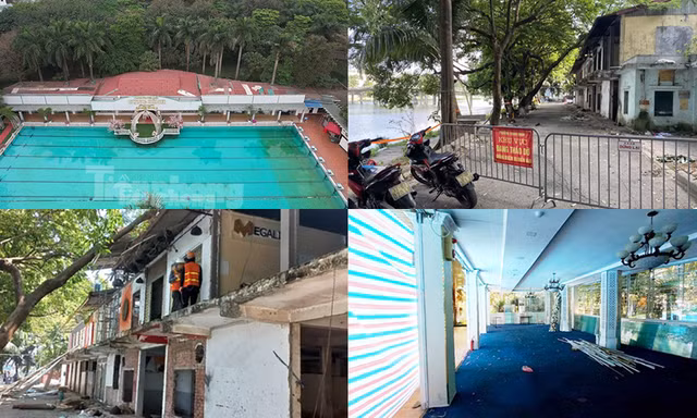 Tiếp tục tháo dỡ 2 công trình lớn vi phạm chục năm trong công viên Tuổi trẻ