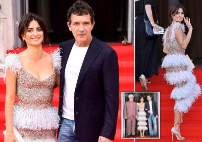 'Bom gợi cảm' xứ bò tót Penélope Cruz yêu kiều với váy tôn ngực đầy hút mắt