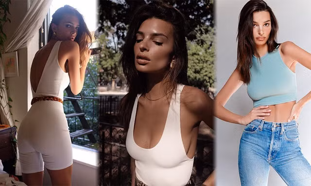 Emily Ratajkowski khoe ngực đầy, eo thon khiến chị em phải ghen tị