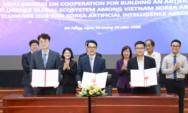 Ra mắt Trung tâm Nghiên cứu và Phát triển Trí tuệ nhân tạo Việt - Hàn