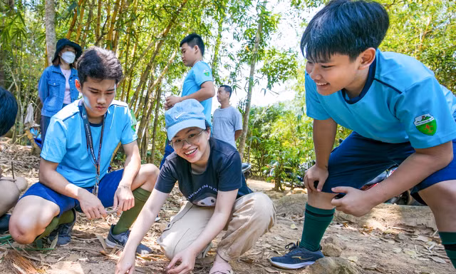 Lớp học đặc biệt trên bán đảo Sơn Trà