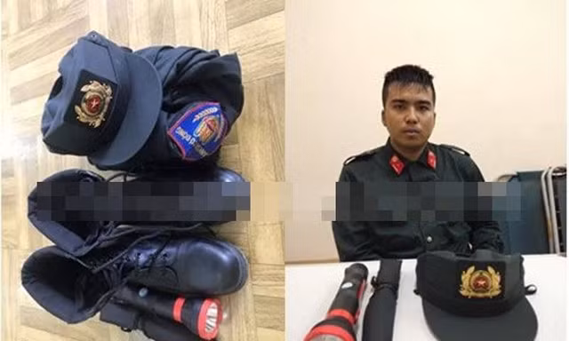 Giả danh cảnh sát cơ động để ra oai với bạn gái