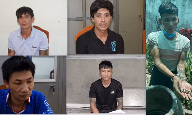 Bắt nhóm trộm cắp, tiêu thụ xe máy tại Bình Thuận