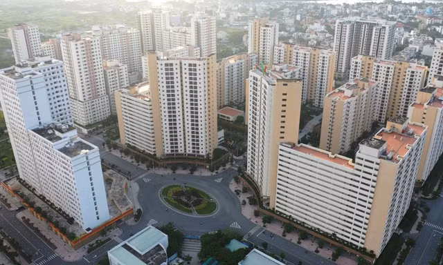 Cận cảnh hàng nghìn căn hộ tái định cư không có người ở Thủ Thiêm