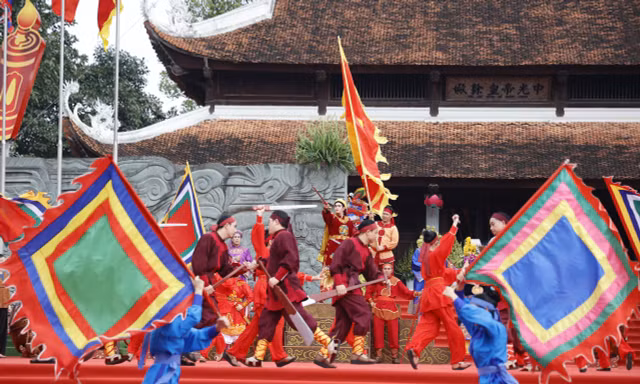 Hấp dẫn màn sử thi về vua Quang Trung trong ngày khai hội Gò Đống Đa