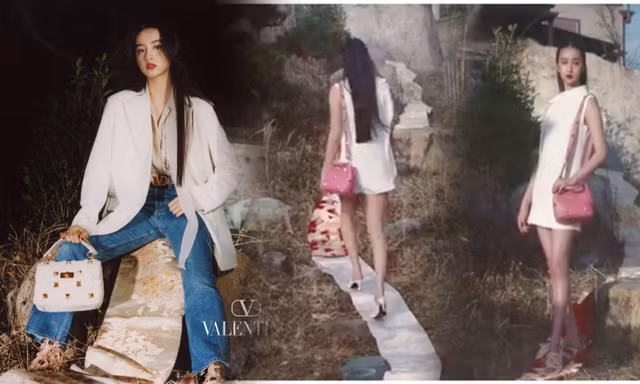 Mẫu nữ đình đám bị chỉ trích vì ngồi và giẫm lên khăn quấn thắt lưng của Kimono