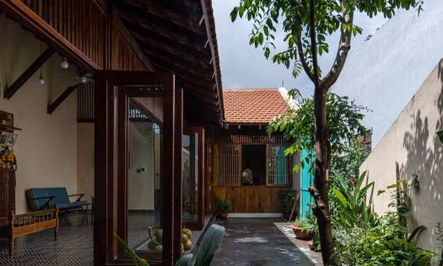 Ấn tượng ngôi nhà 3 gian 2 trái đậm nét xưa cũ nhưng không lỗi thời ở Đồng Tháp