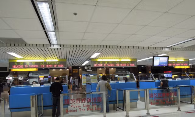 Sân bay quốc tế Cao Hùng. (Ảnh: Taiwan News)