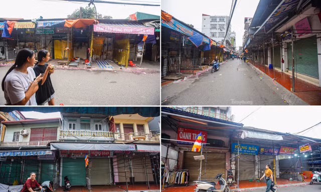 Thủ phủ thời trang lớn nhất miền Bắc đóng cửa, trẩy hội 10 năm mới có một lần