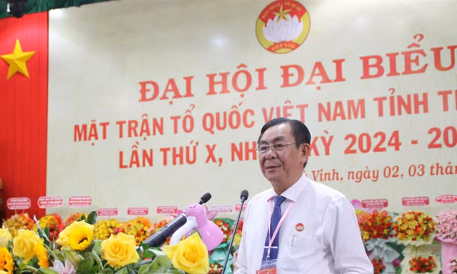 Ông Lê Thanh Bình làm Chủ tịch Ủy ban MTTQ tỉnh Trà Vinh