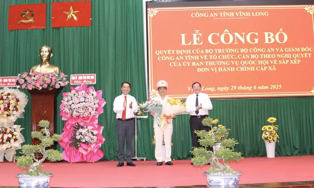 Đại tá Nguyễn Thanh Hải làm Giám đốc Công an tỉnh Vĩnh Long mới