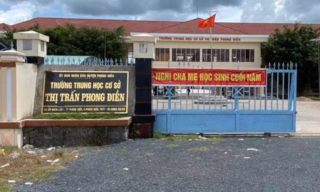 Học sinh lớp 9 ở Cần Thơ bị bảo vệ trường đánh gãy xương hàm