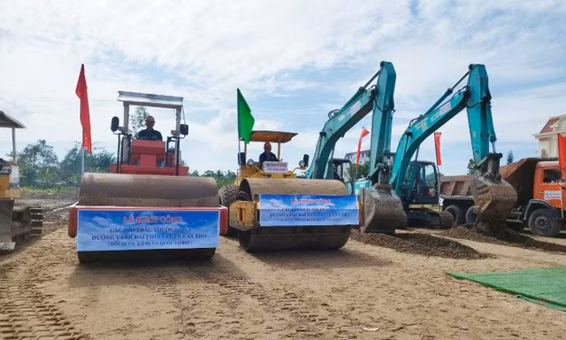 Dự án đường vành đai phía Tây Cần Thơ 'đói' vốn