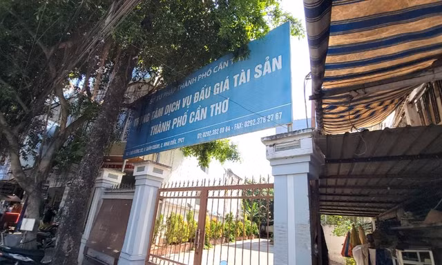 Chuyển cơ quan điều tra vụ sai phạm tại Trung tâm Dịch vụ đấu giá tài sản Cần Thơ