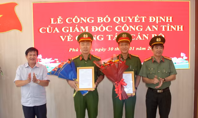 Thượng tá Mai Phương Nam làm Trưởng Công an TP. Phú Quốc