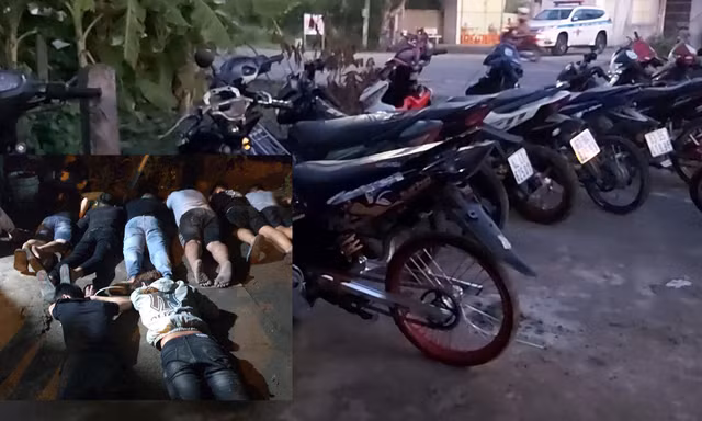 Cảnh sát vây bắt hàng chục “quái xế” đua xe trên quốc lộ 