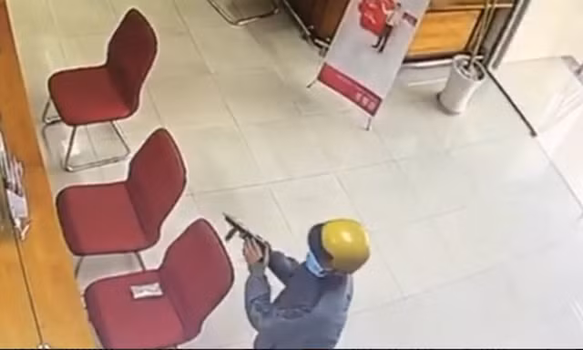 Nghi phạm dùng súng cướp ngân hàng ở Tiền Giang đã bị bắt