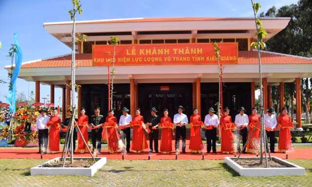 Kiên Giang khánh thành khu lưu niệm lực lượng vũ trang 