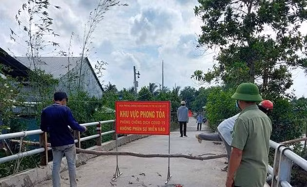 Thị xã Cai Lậy và huyện Cái Bè ở Tiền Giang giãn cách theo Chỉ thị 16 từ 0h ngày 14/6
