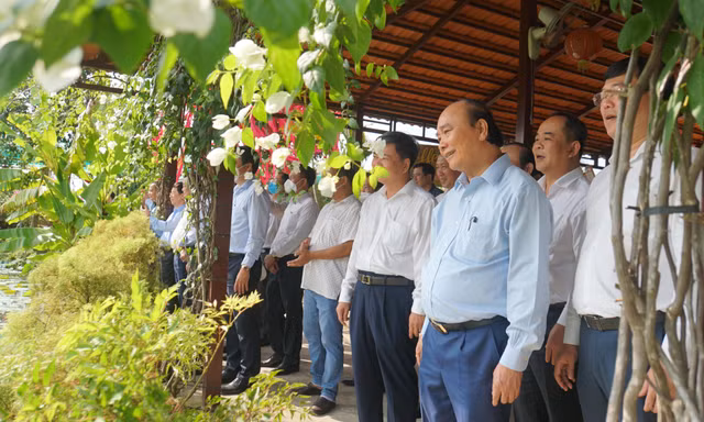 Chủ tịch nước thăm một số mô hình kinh tế hợp tác tại Đồng Tháp