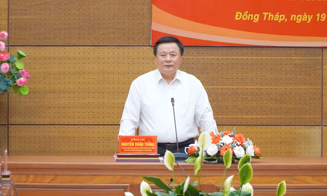 Thông qua dự thảo kết quả kiểm tra của Bộ Chính trị đối với Ban Thường vụ Tỉnh ủy Đồng Tháp