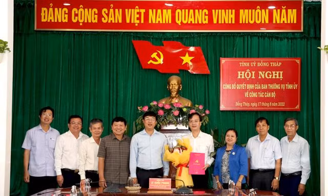 Ông Trần Trí Quang làm Bí thư Thành ủy Cao Lãnh