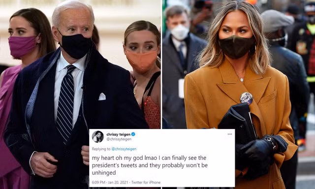 Ngôi sao duy nhất được Tổng thống Mỹ Joe Biden theo dõi trên Twitter là ai?