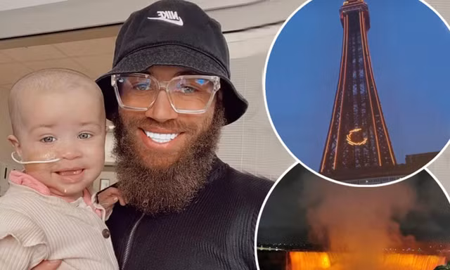 Nhiều nơi thắp đèn màu cam cầu nguyện cho bé gái 8 tháng tuổi bị ung thư bạch cầu