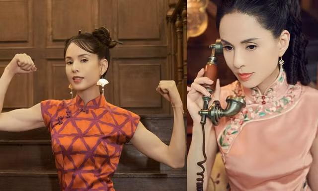 Lý Nhược Đồng khoe sắc vóc ‘không tuổi’ ở tuổi U60 