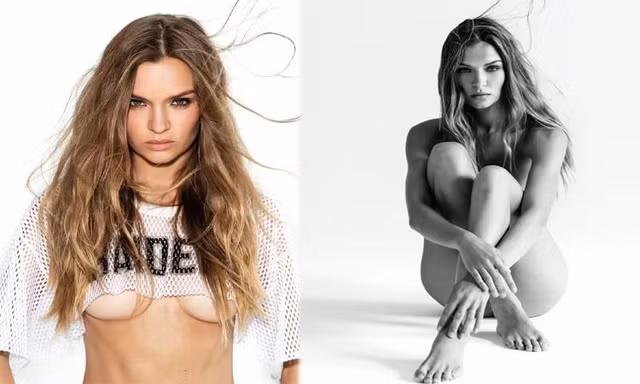 'Thiên thần nội y' Josephine Skriver khỏa thân trên tạp chí dành cho đàn ông